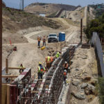 CBP releases drone footage showing 'new wall system' being built | USNN World News borderwall 061819getty