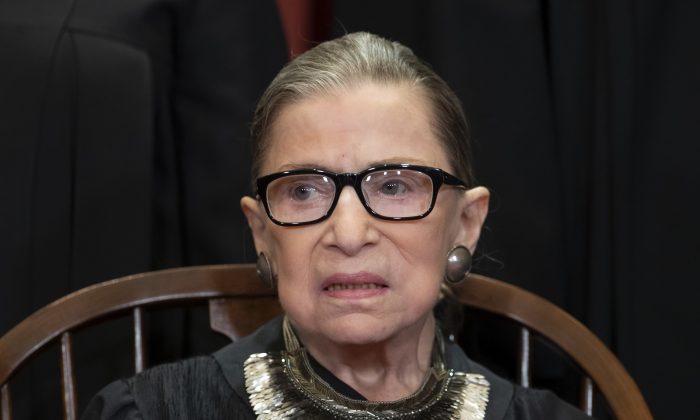 ruth bader ginsburg dressed in black 700x420