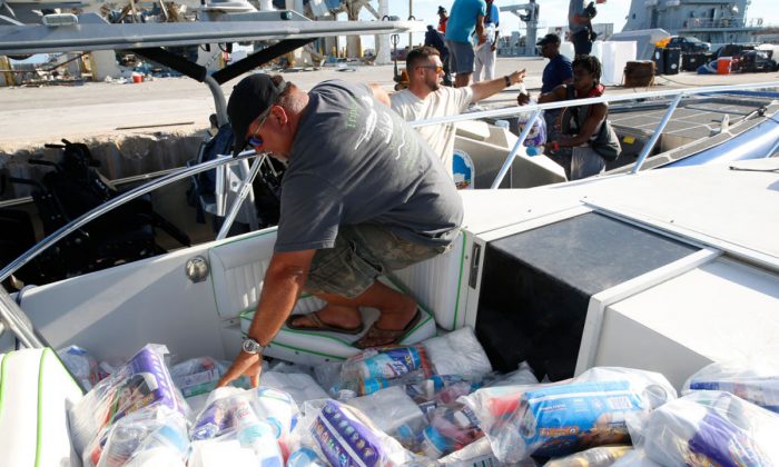 Dorian relief operation in Bahamas 700x420