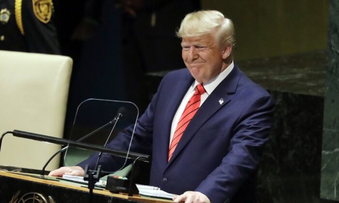 Trump speaks at UN
