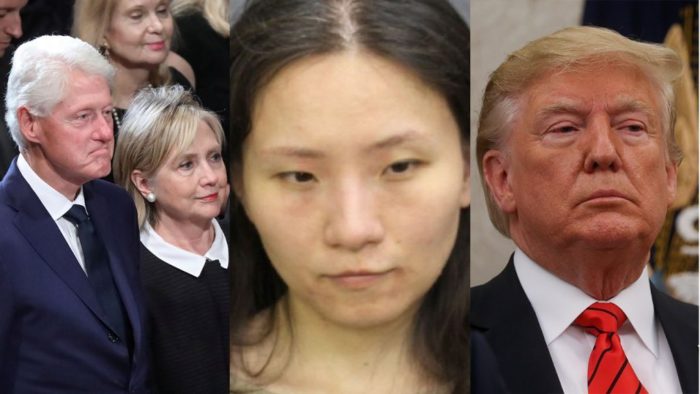 clintons zhang trump