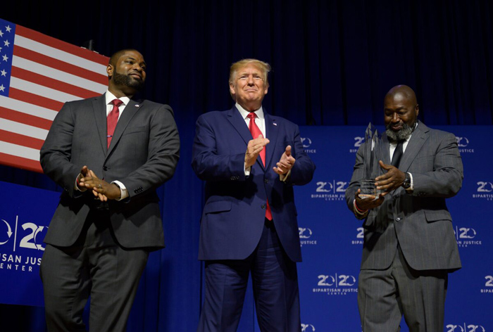 trump at benedict college 1200x809