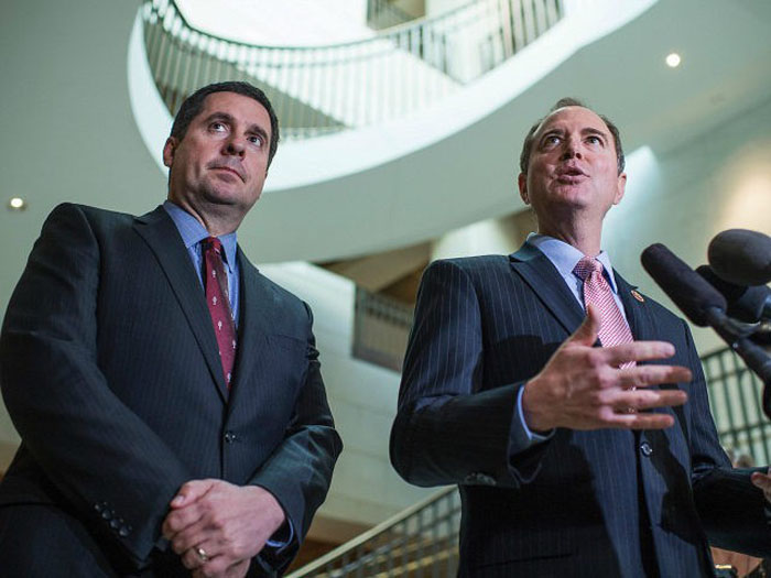 Devin Nunes ca rep adam schiff ca house intel committee ap 640x480