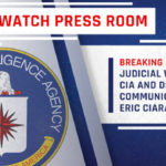 Judicial Watch Sues CIA and DOJ for Communications of Eric Ciaramella | USNN World News JWPressRoom CIA DOJ