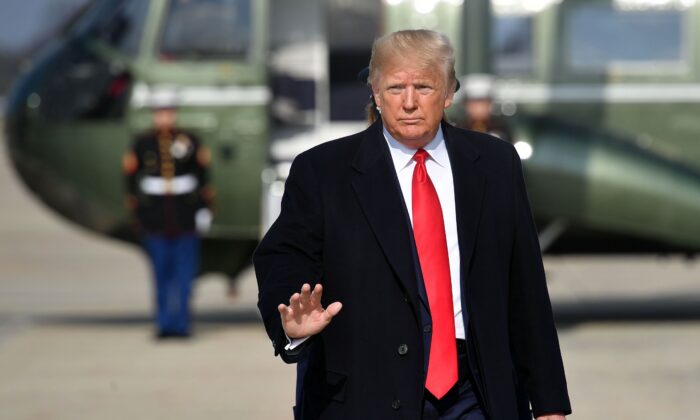 Trump polls positive
