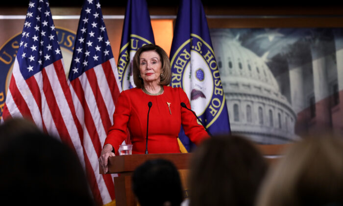 pelosi in red 700x420 1