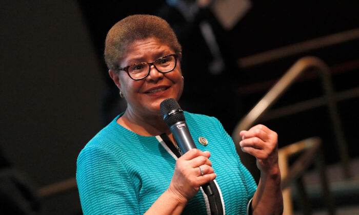 rep karen bass criminal
