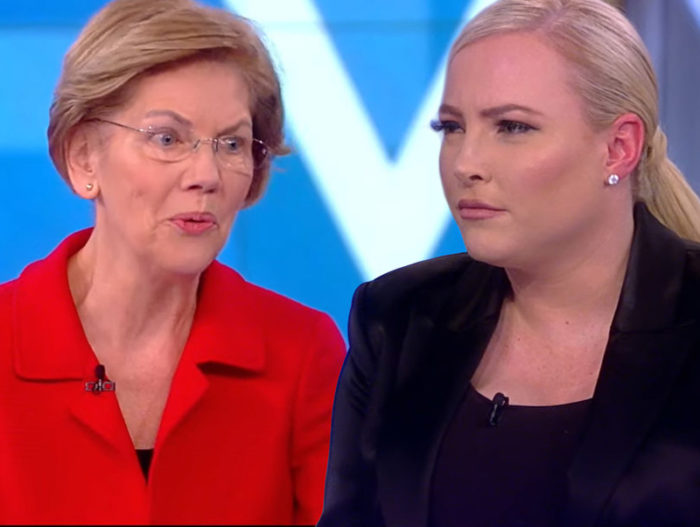 elizabeth warren meghan mccain view main abc 810x610 1