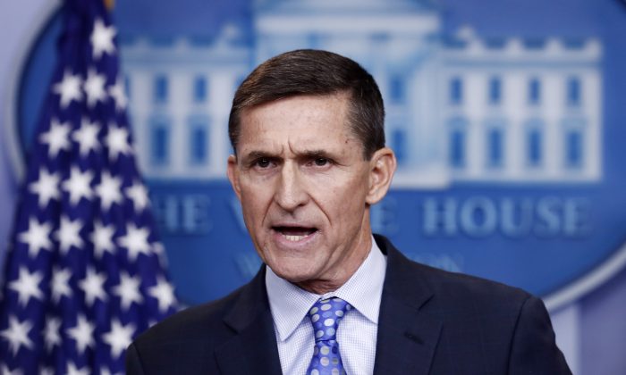 flynn pressed to lie