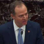 Schiff, on floor at Senate impeachment trial, quietly fumes at Trump lawyers' allegations | USNN World News schiff looks haha