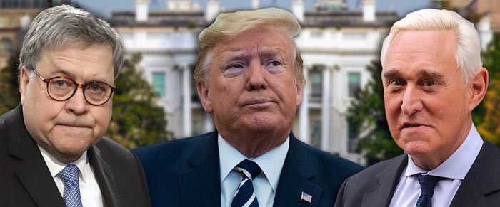 Barr says Trump tweets 'make it impossible to do my job' amid Roger Stone drama | USNN World News barr fight