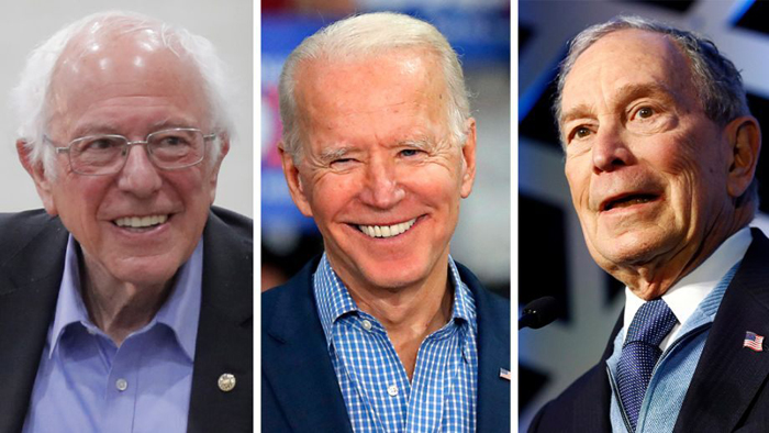 Bernie Biden Blooberg AP