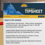 New Clinton Email Revelations, Whistleblower and Soros Records | USNN World News judicial watch tf2
