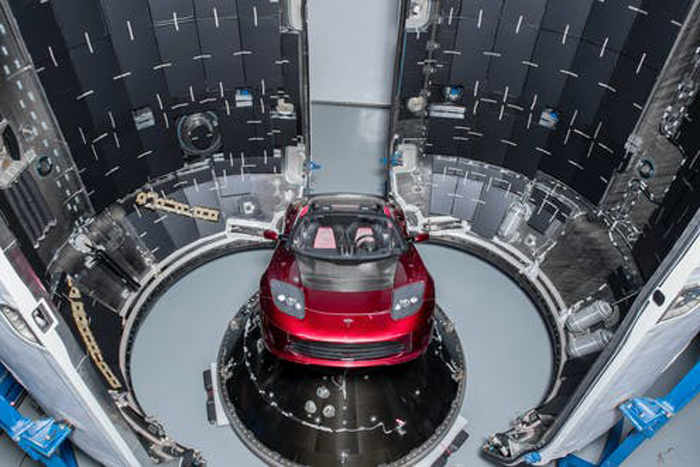tesla space x