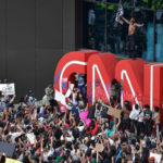 CNN headquarters in Atlanta vandalized by protesters after George Floyd death