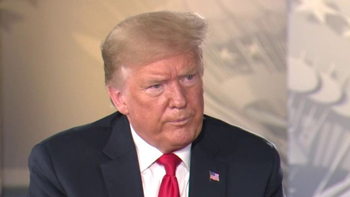 Trump fields audience questions on mail-in voting, riots, says Democrats 'destroying our country'