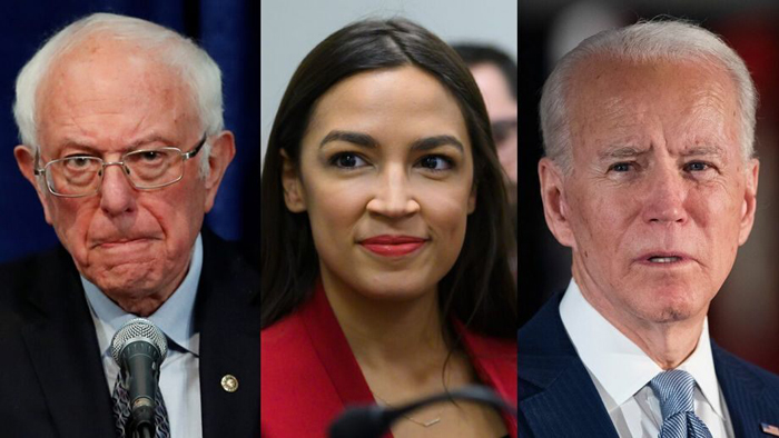 Biden a moderate? Sanders, AOC plans for candidate suggest this instead