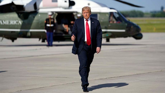 Trump prioritizing law and order with move to protect monuments from mob