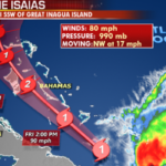 Hurricane Isaias' impact may be felt in Florida tonight as storm charts path for US east coast | USNN World News Hurricane Isaias' impact may be felt in Florida tonight as storm charts path for US east coast