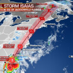 Isaias forecast to become hurricane again, target Carolinas before spreading impacts all the way to Maine | USNN World News Isaias forecast to become hurricane again, target Carolinas before spreading impacts all the way to Maine