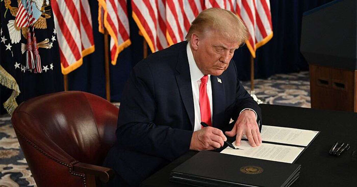 Trump orders $400 weekly unemployment payments amid COVID crisis, accuses Dems of stonewalling