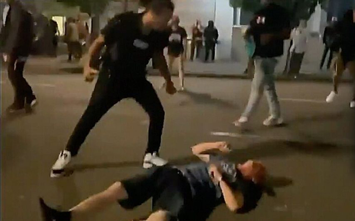 Manhunt underway for attacker in Portland truck assault: police