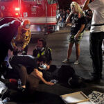LA police detain, release driver after vehicle plows into protesters; at least 1 injured: report | USNN World News LA police detain, release driver after vehicle plows into protesters; at least 1 injured: report