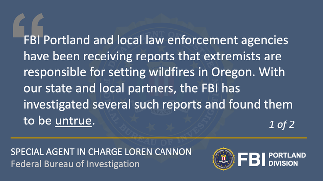 This is what "Out of touch with reality" looks like: Loren Cannon FBI Portland 2 portland FBI statement