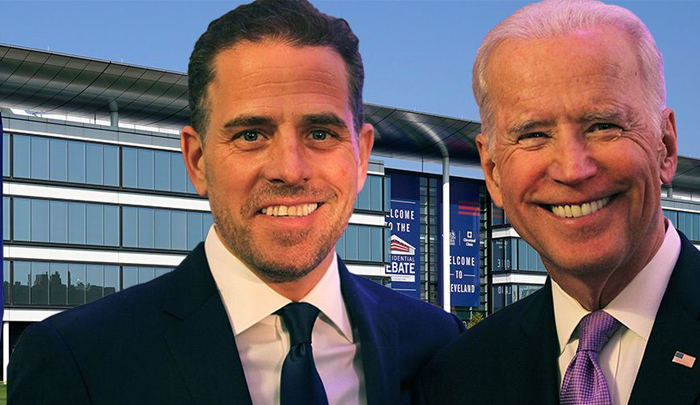 Trump takes press to task for skipping over Hunter Biden scandals