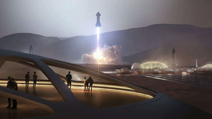 Elon Musk sets 4-year timeline for SpaceX Mars mission, says there's a 'fighting chance'