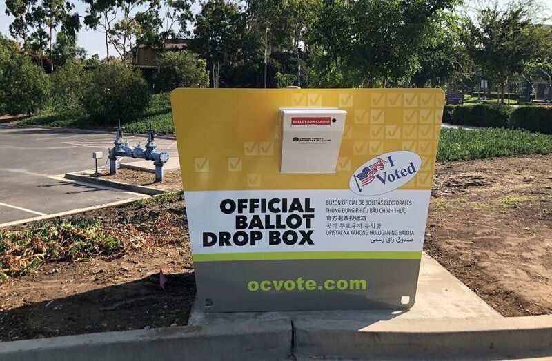 Fake ballot drop-offs appearing across California