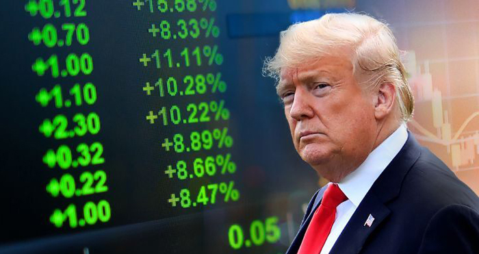Stocks jump as stimulus talks and Trump’s recovery show progress