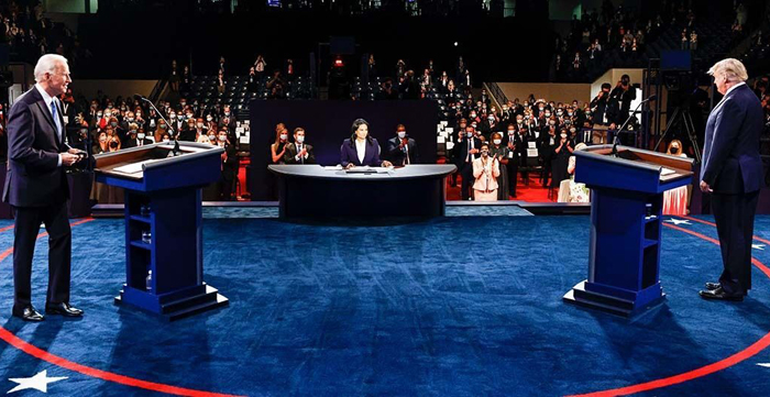 Trump, Biden clash on China, COVID in final presidential debate before election