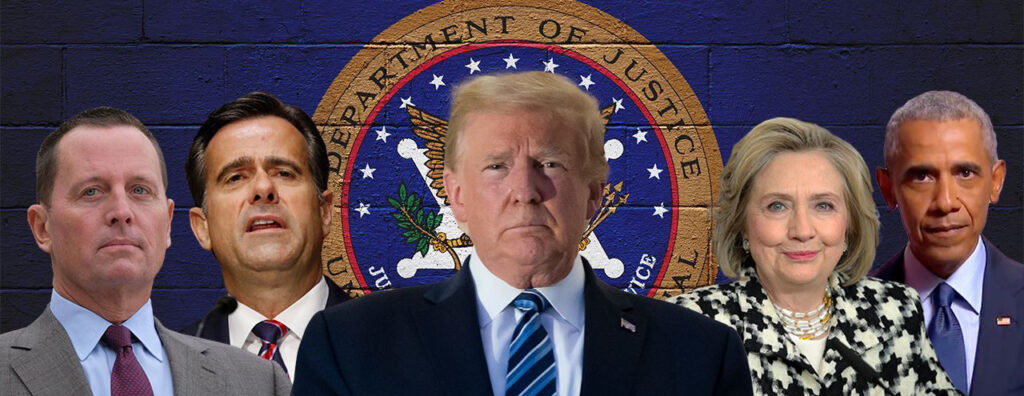 Trump's declassification of Russia, Clinton docs sparks fierce fights between current and ex-officials 2 Trumps declassification of Russia Clinton docs sparks fierce fights between current and ex officials 2 1