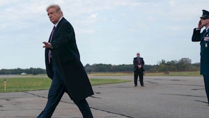 Doctor says Trump no longer at risk of transmitting virus
