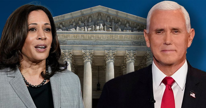 Vice presidential debate: Kamala Harris ducks Pence’s court-packing question
