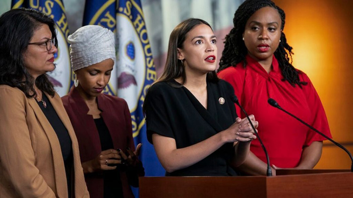 Progressives, including 'Squad,' release agenda to push Biden to the left 4 Progressives, including 'Squad,' release agenda to push Biden to the left