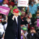 Trump rallies at Florida's The Villages to shore up support among senior citizens