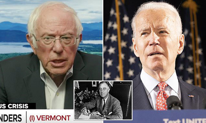 Sanders tells 'Squad' of need to push Biden to be 'most progressive president since FDR'
