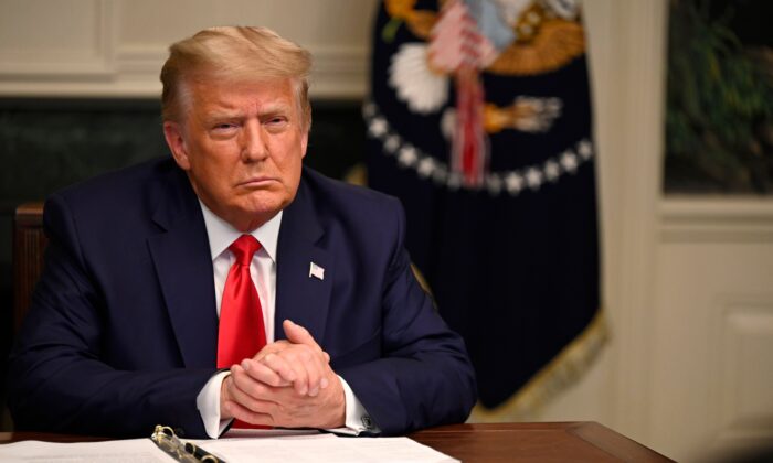 Trump Supports McConnell’s COVID-19 Relief Package