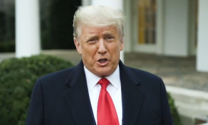 Trump Makes Statement to Capitol Protesters, Calls on Them to ‘Go Home Now’