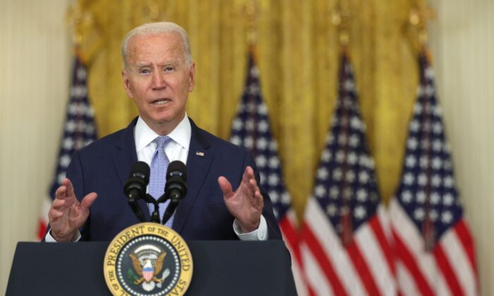 Biden Responds to Afghanistan Collapse: ‘This Did Unfold More Quickly Than We Anticipated’