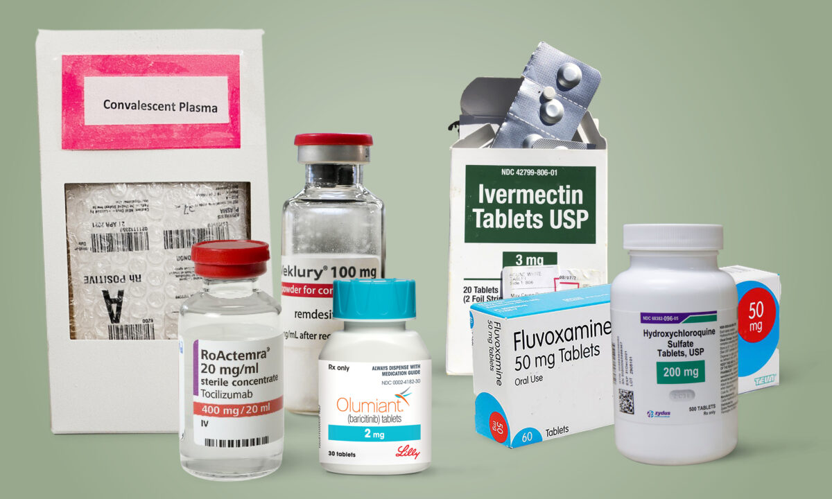 INFOGRAPHIC: Approved and Non-FDA Approved COVID-19 Treatments