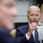 Biden Accidentally Reveals Very Specific Cheat Sheet Reminding Him How to Act