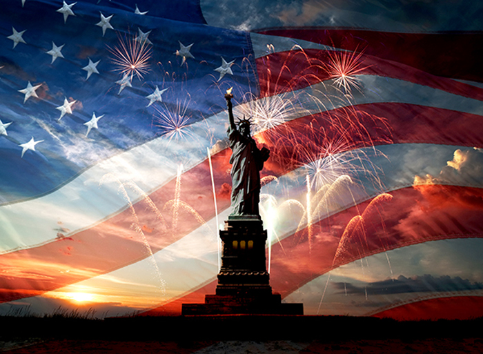 The United States of America's Independence Day. Our US Constitution was the framework of our great country created by patriots and visionaries.