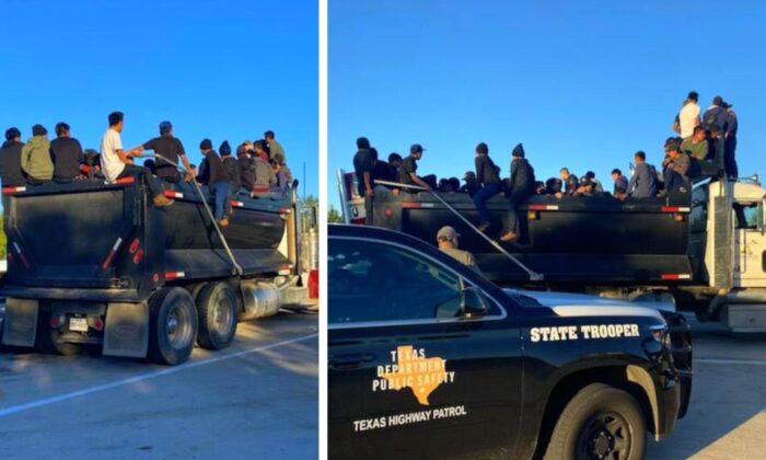 84 Illegal Aliens Found in Dump Truck, Texas Man Charged With Human Smuggling