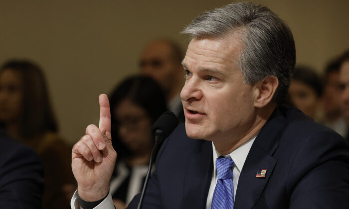FBI Director Wray Defends Using Bureau Jet to Go on Vacation