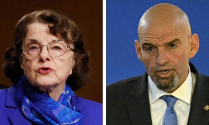 Feinstein, Fetterman Hospitalizations May Mean Trouble for Democrats