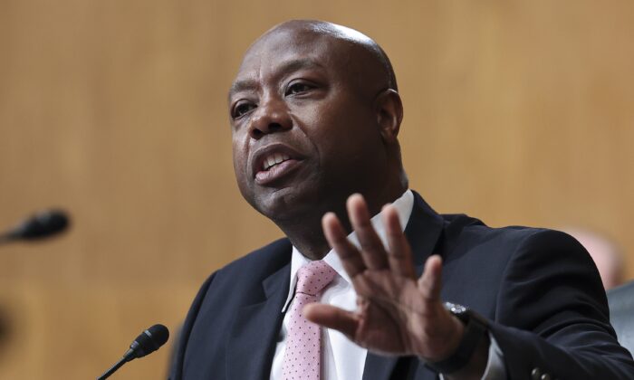 Sen. Tim Scott Launches Presidential Exploratory Committee for 2024 Election