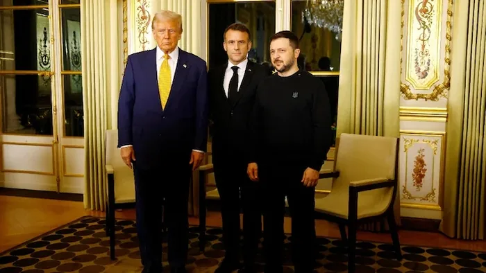 Trump Meets With France’s Macron, Ukraine’s Zelenskyy in Paris